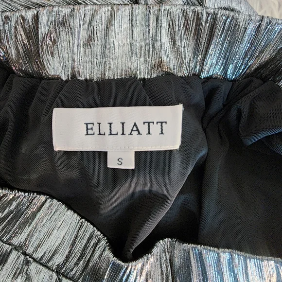 ELLIATT MAYAH STRAPPLES SHIMMER JUMPSUIT SIDE POCKETS RETRO-INSPIRED SIZE SMALL - Picture 5 of 16